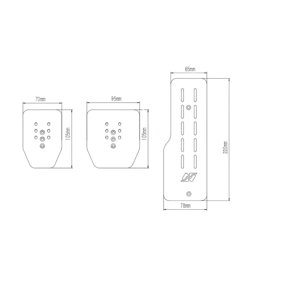 Simnet A-FPK FacePlates Kit