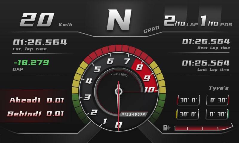 R800 Digital Dash - SimWelten.de