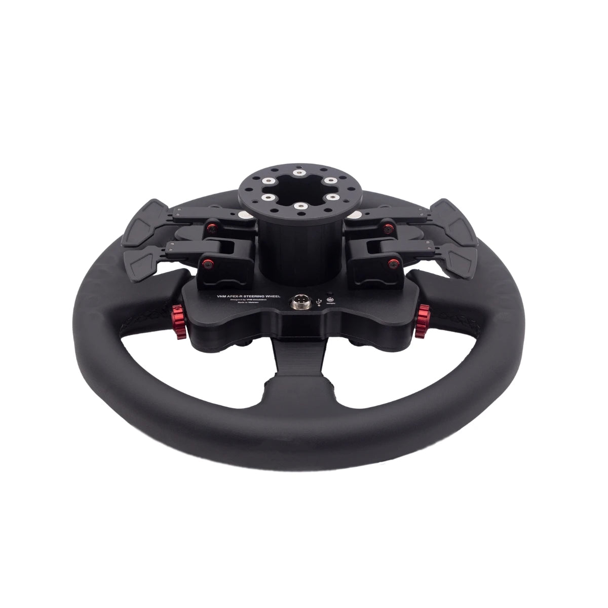 Apex Racing Wheel R56 Mini VNM Apex-R Wheel – 330mm Simracing Lenkrad mit Paddle Clutch – SimWelten.de